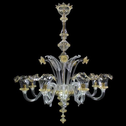 Люстра барокко - VENITIAN CLASSIQUE : ELEGANTE  - Original Murano Glass s.n.c. - из кристалла / из муранского стекла / из дутого стекла