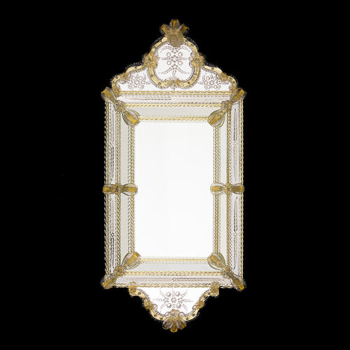 Настенное зеркало - VICTUS  - Original Murano Glass s.n.c. - классическое / прямоугольное / из муранского стекла