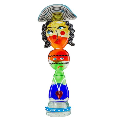 Скульптура из муранского стекла - PICASSO DREAM : TOTEM WOMAN - Original Murano Glass s.n.c.