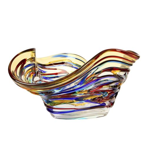 Ваза уникальный дизайн - HARLEQUIN - Original Murano Glass s.n.c. - из дутого стекла / из муранского стекла / ручной работы