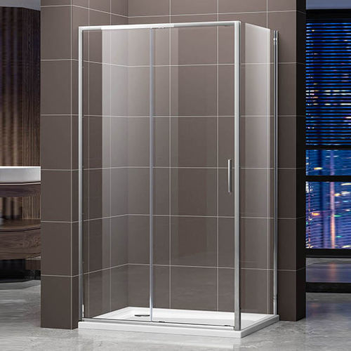 Душевая кабина из матового стекла - A2731 - Shaoxing Joyful Bathroom Co., Ltd - алюминиевый сплав / с раздвижными дверями / угловая