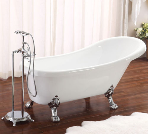 Овальная ванна - MV002G - Shaoxing Joyful Bathroom Co., Ltd - отдельностоящая / для жилых зданий / из акрила