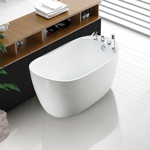 Овальная ванна - MV007D - Shaoxing Joyful Bathroom Co., Ltd - отдельностоящая / для жилых зданий / из акрила