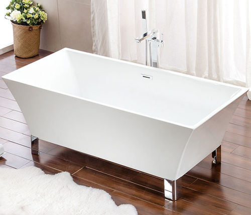 Отдельностоящая ванна - MV008D - Shaoxing Joyful Bathroom Co., Ltd - для жилых зданий / из стекловолокна / из акрила