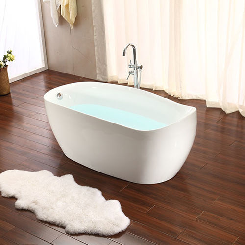 Овальная ванна - MV010D - Shaoxing Joyful Bathroom Co., Ltd - отдельностоящая / для жилых зданий / из стекловолокна