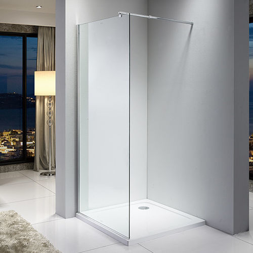 Душевая кабина из стекла - A20P - Shaoxing Joyful Bathroom Co., Ltd - фиксированная / прямоугольная / прозрачное стекло