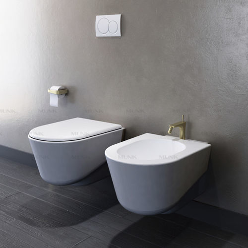 Подвесной унитаз - T132W2 - Munk Building Materials Co., Ltd. - из керамики / для бытового использования / для профессионального использования