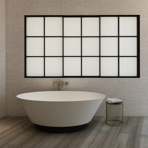 Овальная ванна - B116W3 - Munk Building Materials Co., Ltd. - отдельно стоящая / для жилых зданий / из Solid Surface