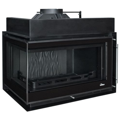 Угловая топка для камина - UNIFLAM 850 PRESTIGE LBS - Parkanex Sp. z o.o. - дровяная