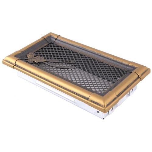 Вентиляционная решетка из стали - RETRO GOLD PATINA - Parkanex Sp. z o.o. - прямоугольная / квадратная / регулируемая