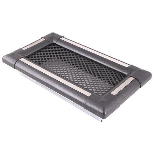 Вентиляционная решетка из стали - EXCLUSIVE GRAPHITE-INOX - Parkanex Sp. z o.o. - прямоугольная / квадратная / для подачи и возврата воздуха