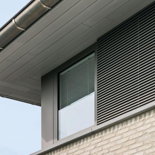 Окно из алюминия - STAR75 CONCEALED SASH - Aliplast - распашное / поворотно-откидное / неподвижное