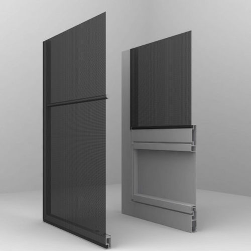 Раздвижная противомоскитная сетка - FLYSCREEN - Aliplast - для окна