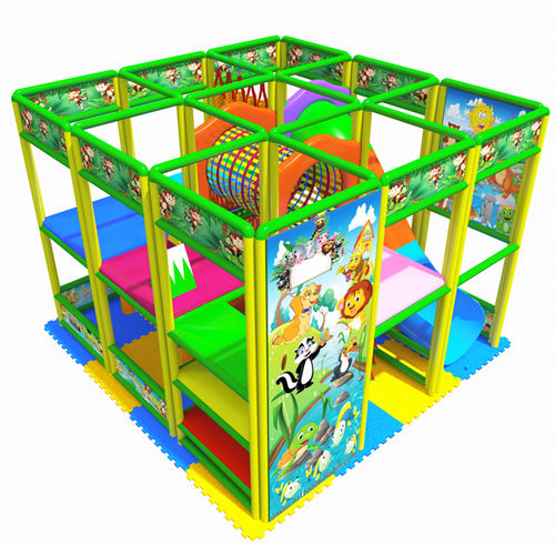 Игровая конструкция для общественных учреждений - PL593 - Play Wily - Tutto Gonfiabili - из ПВХ / из оцинкованного железа / из губки