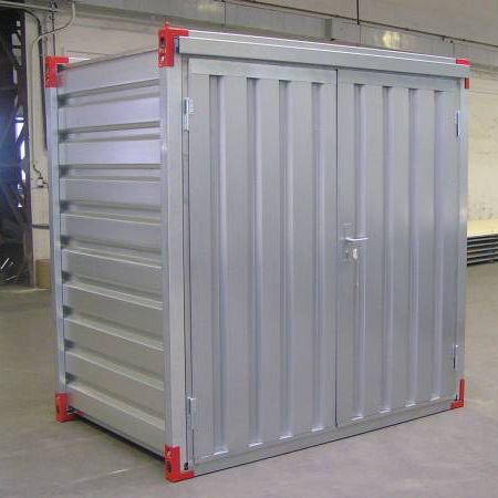 Контейнер для хранения - C/M - metalbox spa - промышленный / из гальванизированной стали