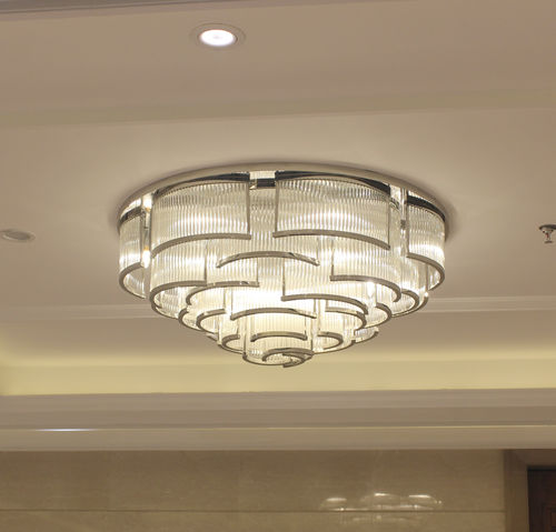 Современный потолочный светильник - CUSTOM - Jako Lighting - из стекла / из нержавеющей стали / LED
