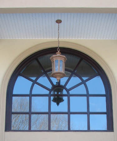 Окно из красного дерева - TW-8 - Granddoors - неподвижное / изогнутое / для жилых домов