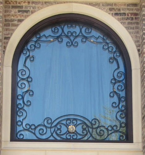 Окно из красного дерева - TW-13 - Granddoors - неподвижное / изогнутое / для жилых домов