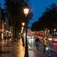Стилизованный городской фонарь - ACTIFIT1004 - ACTiLED Lighting - из металла / из стекла / напольный