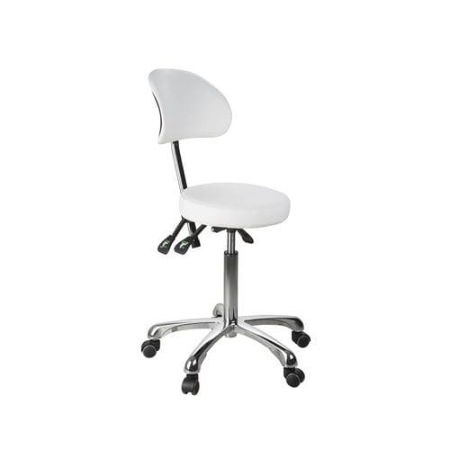 Табурет для салона красоты - 1025B - Silverfox Corporation Limited - современный / из кожи / с основанием из стали