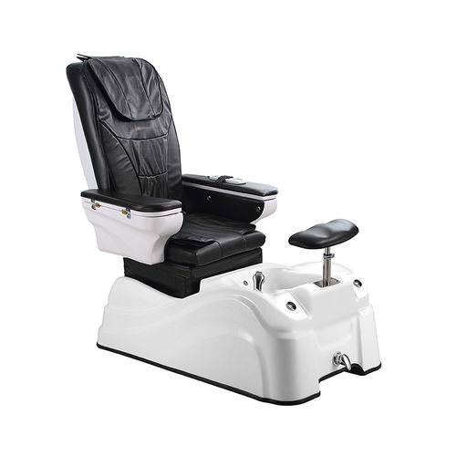 Кресло для педикюра из PU - 4122B - Silverfox Corporation Limited - с опорой для ступней / регулируемое / с подлокотниками