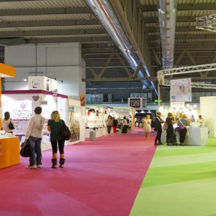 Тафтинговое ковровое покрытие - ELEA - ALMA CARPETS - из полипропилена / для сектора услуг / в рулонах