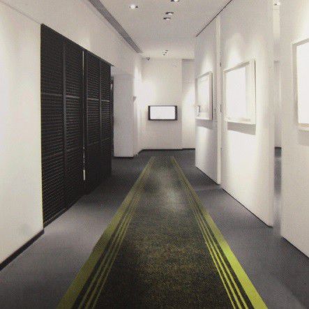 Ковер для коридора - YOUNG - ALMA CARPETS - современный / в полоску / из полипропилена