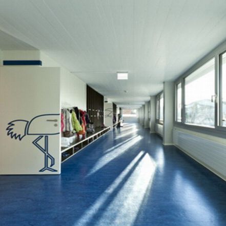 Напольное покрытие ПВХ - JUNIOR - ALMA CARPETS - для сектора услуг / в рулонах / гладкое