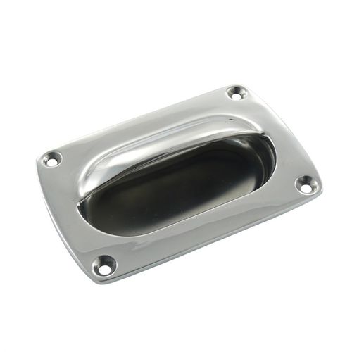 Ручка для раздвижной двери - 814963 - Marinetech Edelstahlhandel - из полированной нержавеющей стали / современная / со встроенным замком