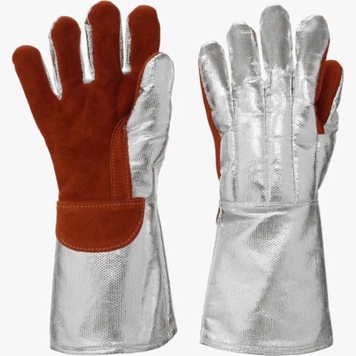 Перчатка с тепловой защитой - ALM544 - Lakeland - из ткани / алюминий / из неопрена