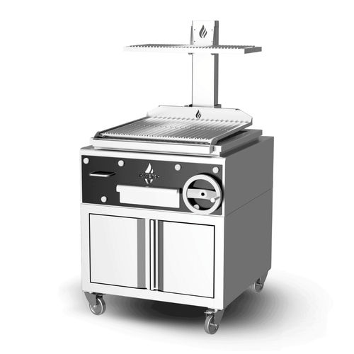 Гриль на угле - GP1GC - ROASTER OVENS N´GRILLS - напольный / для профессиональной кухни / из нержавеющей стали