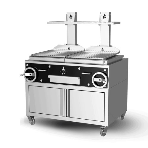 Гриль на угле - GP2GC - ROASTER OVENS N´GRILLS - напольный / для профессиональной кухни / из нержавеющей стали