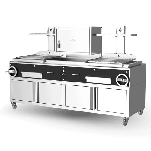Гриль на угле - GPFB 26C - ROASTER OVENS N´GRILLS - дровяной / напольный / для профессиональной кухни