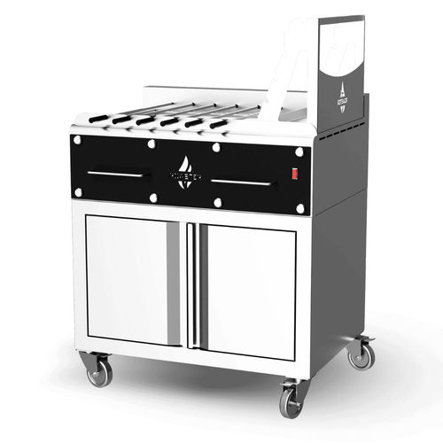 Гриль на угле - K6SF - ROASTER OVENS N´GRILLS - напольный / для профессиональной кухни / из нержавеющей стали