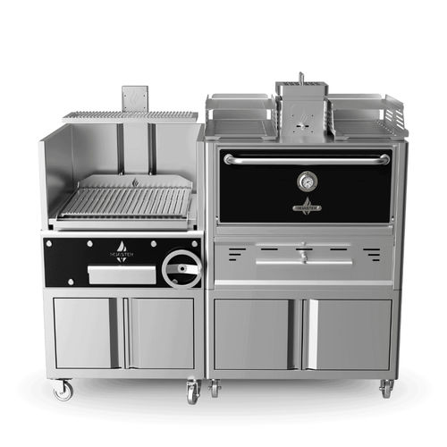 Духовка для профессиональной кухни - MU-GP1GC -R76 - ROASTER OVENS N´GRILLS - на угле / с тележкой / вертел