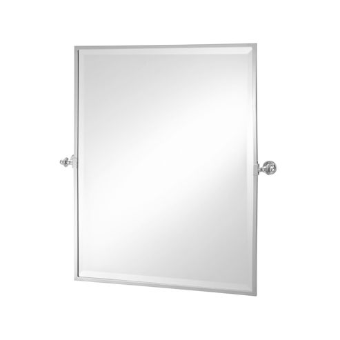 Настенное зеркало - MASTERS - Opus Bathrooms - современное / прямоугольное / из никеля