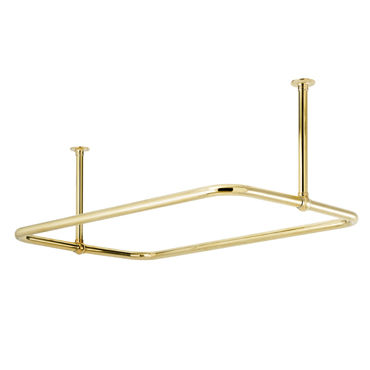 Карниз для душевой шторы из металла - RECTANGLE - Opus Bathrooms - изогнутый