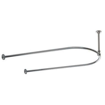 Карниз для душевой шторы из металла - U - Opus Bathrooms - изогнутый