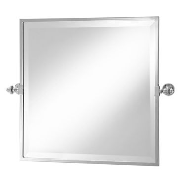 Настенное зеркало - MASTERS - Opus Bathrooms - современное / квадратное / из никеля