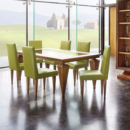 Современный стол - Nouvel Espace Furniture - из дуба / из цельной древесины / из орехового дерева