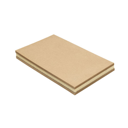 Сэндвич-панель поверхность из МДФ - ISOLMASS&trade; PU MDF EXTERIOR - La Boisserolle - прокладка из полиуретана PUR