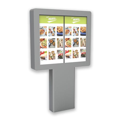 Мультимедийная интерактивная стойка - DIGITAL MENU BOARD - PARTTEAM & OEMKIOSKS - для ресторана / с сенсорным экраном