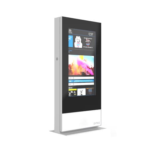 Рекламная стелла - ZYTEC - PARTTEAM & OEMKIOSKS - с видеомонитором / LED / цифровая
