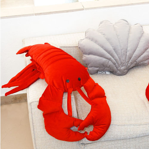 Подушка для дивана - LOBSTER  - MX HOME - однотонная / из ткани / красная