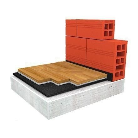 Акустическая изоляция - F-ROLL SYSTEM&trade; - DECIBEL PLC - в рулонах / для интерьера / для пола