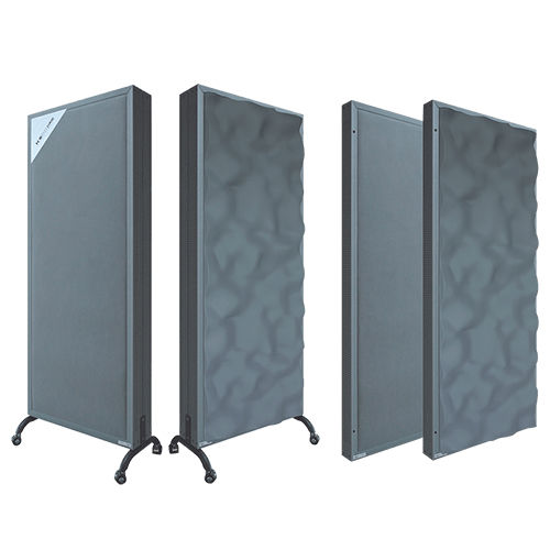 Акустический баффл из ткани - AQ1000H - Soundbox acoustic Tech CO.,LTD - из металла / отдельностоящий / прямоугольный
