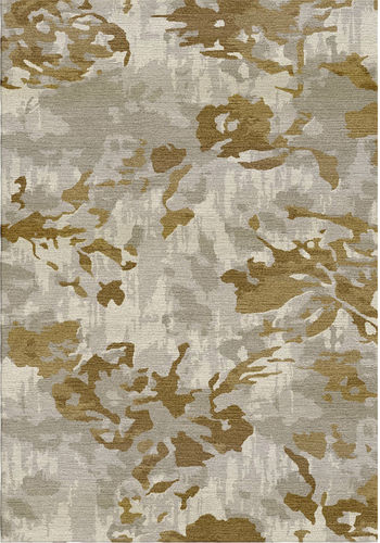 Современный ковер - GEOTHIT - The rug couture - с рисунком / из натурального волокна / прямоугольный