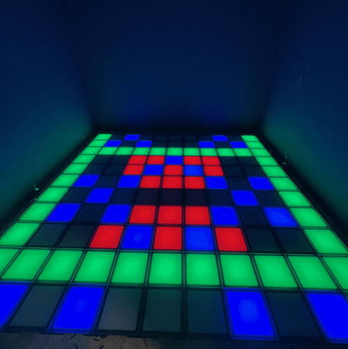 Напольная светодиодная панель - COLOR TILES M SERIES - Street Communication - умная / интерактивная