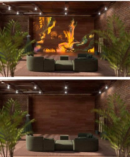 Настенная светодиодная панель - ART MORPH - Street Communication