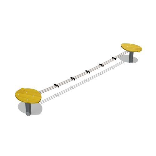 Мостик для игровой площадки - SLACKLINE LEAVES 3M  - Tiptiptap